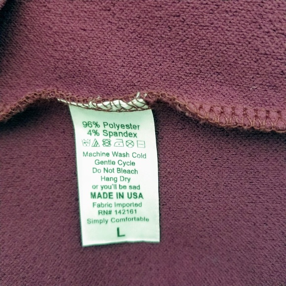 LuLaRoe Cassie Skirt L Color Block Knee Length - Picture 3 of 4